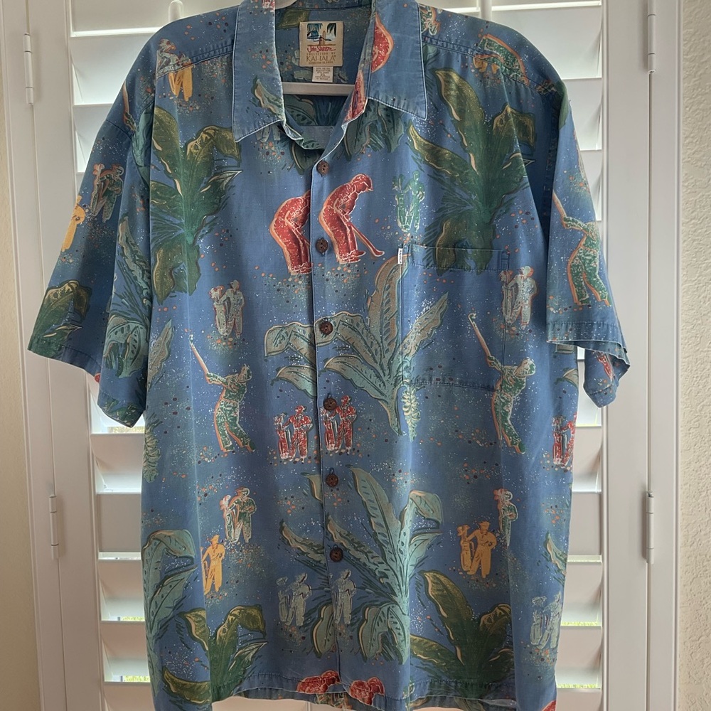 EUC Vintage Men’s John Severson Collection by Kahala Hawaiian SS Button Down XL